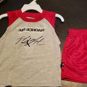 AIR JORDAN 'FLIGHT' SIZE 12 MONTHS TWO PIECE SET